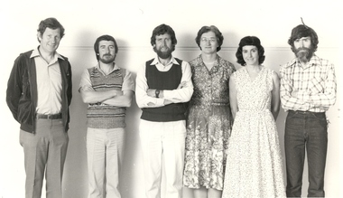 Photograph - black and white, Ballarat School of Mines TAFE Art Teachers
