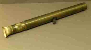 Scientific Instrument, Queen-Gray Co, Gunsight in a wooden storage Box