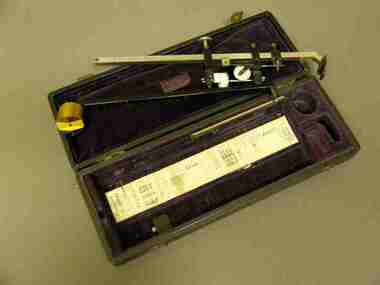 boxed scientific instrument