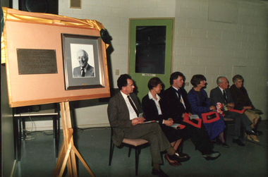 Photograph - Colour, Official Opening of the Ballarat School of Mines M.B. John Building, 1987, 11/06/1987