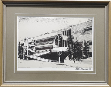 Drawing of a building 