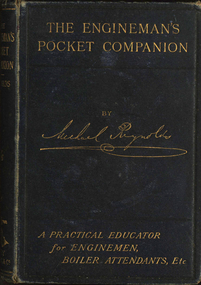 Book, Michael Reynolds, The Engineman's Pocket Companion, 1886, 1886