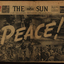 A broadsheet newspaper