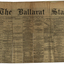 Folded broadsheet newspaper