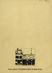 Book, Ballarat Conservation Guidelines, 1981, 1981