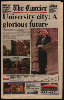 newspaper front page