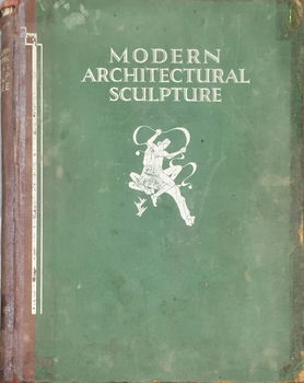 Green book with brown spine.
