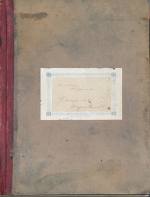 Book, Ballarat School of Mines Geological Department Monthly Reports, 1901-1908
