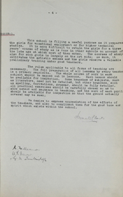 Book, Ballarat Girls Junior Technical School Report, 1924