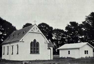 Image - Black and White, Union Anglican Church, Scotsburn, c1956, c1956