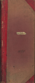Book - ledger, Ballarat School of Mines - Fees Cash Book, 1892-1894