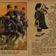 Painting of the musical drive by the Royal horse artillery and text on the piper 