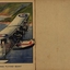 Painting of an Iris flying boat and blank page