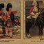 Paintings of Argyll and Sutherland highlanders and painting of Royal horse guard