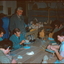Ceramic student working with Neville Bunning