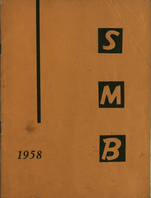 Magazine - Booklet, J. A. Hoskin & Son, Ballarat School of Mines and Industries Students' Magazine, 1958, 1958
