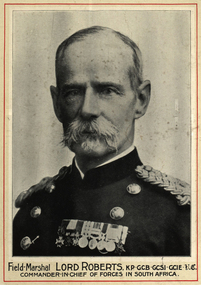 Photograph (black & White), Field-Marshall Lord Roberts, Commander-in-Chief - South Africa