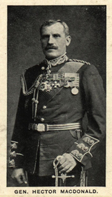 Photograph (black & White), Major General, Sir Hector Archibald MacDonald - South Africa