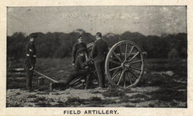 Photograph (black & White), Field Artillery - South Africa