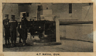 Photograph - Black & white photograph, 4.7 Naval Gun - South Africa, c1901