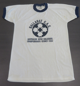Clothing - Costume, Ballarat College of Advanced Education T-Shirt, 1983