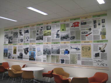 Photograph - Photograph - Colour, Henry Sutton Timeline at the Ballarat School of Mines Old Chemistry Building,  2012, 31/08/2012