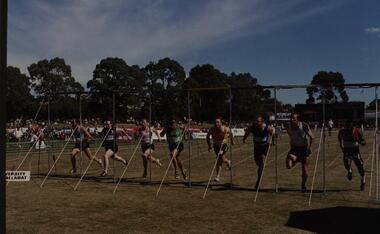 Photograph - Photograph - coloured, University of Ballarat, Arthur Postle 70 metre Handicap