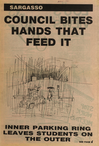 Cover of a newspaper