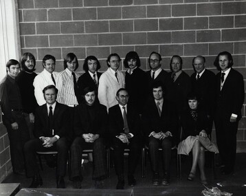 Photograph - Black and White, Members of Staff - Chemistry Department, 1974, 1974