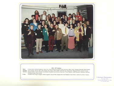 Photograph - Colour, Deakin University Museum Studies Students of 1994-1997 Reunion, 09/10/1998