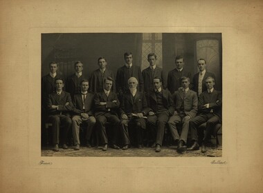 Photograph - Black and White, Fraser, Ballarat School of Mines Magazine Committee, 1909
