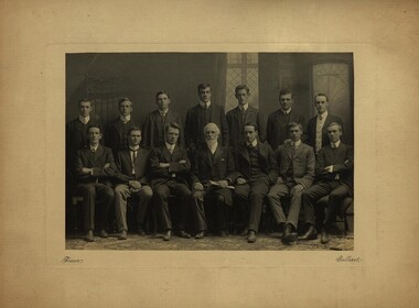 Photograph - Black and White, Fraser, Ballarat School of Mines Magazine Committee, 1909, 1909