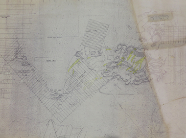 Program, Booklet, Newspaper Cuttings, Map, Mount Lyell Contour Map