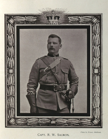 Photograph - black and white, Captain Robert Westrup Salmon, 1900