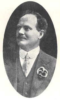 Photographic portrait of a man