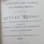 Typed page of the annual report