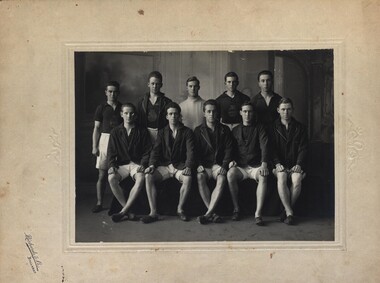 Photograph - Black and White, Richards & Co, Senior Athletic Team - Herald Shield Competition 1919, c1920