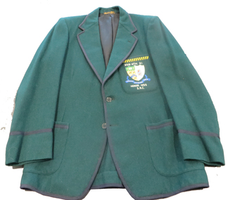 Costume - Blazer, Ballarat School of Mines Honor Blazer, 1955, c1955