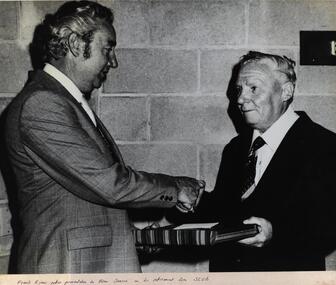 Photograph - Black and White, State College of Victoria, Ballarat: Retirement of Alan Sonsee, 1976