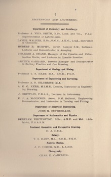 A typed page