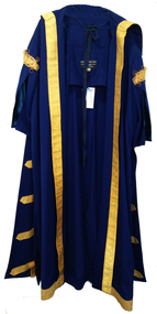 Garment, R. W. Bredin & Son, Chancellor's academic gown, c2005