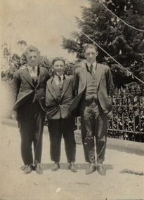 Three young men