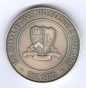 Numismatics, E.J. Tippett Medal