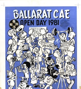 Poster, Henry Moritz, Ballarat CAE: Open Day Poster, 1981, 1981