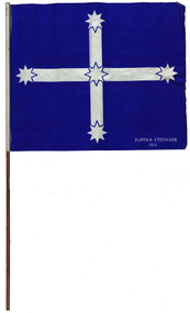 Souvenir - Flag, Eureka Flag souvenir, 1954