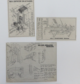 Drawing - Drawings, Engineering Drawings, 1950s