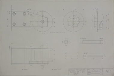 Student's Technical Drawing, Technical drawing, 1964