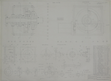 Student's Technical Drawing, Technical drawing, 1968