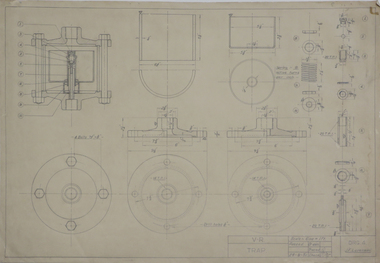 Student's Technical Drawing, Technical drawing, 1951