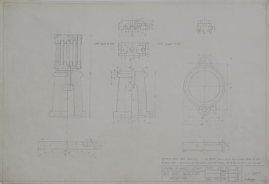 Student's Technical Drawing, Technical drawing, 1957